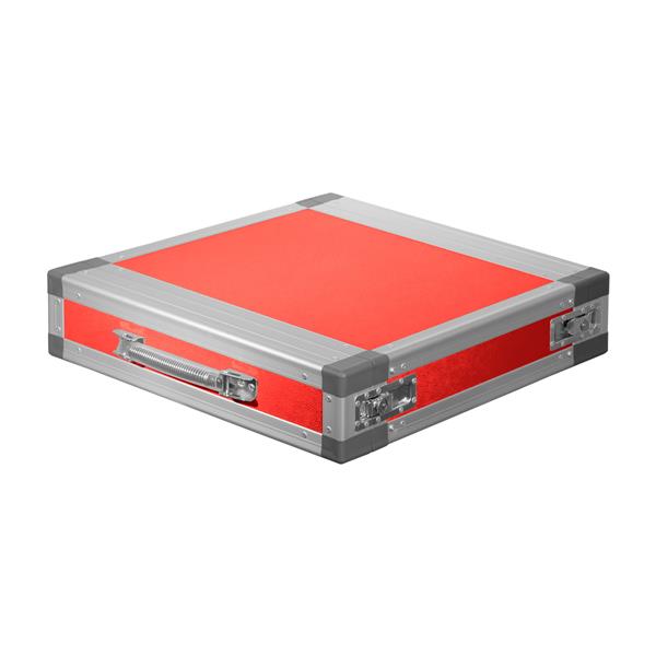MS-Case Lite mobil konténer (19" x 2U x 35 cm, piros)
