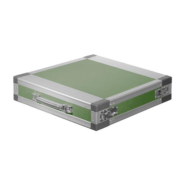 MS-Case Lite mobil konténer (19" x 2U x 40 cm, zöld)