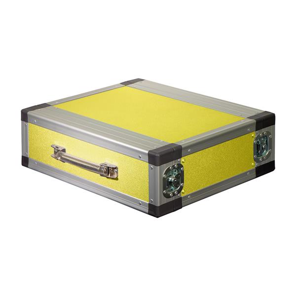 MS-Case Lite mobil konténer (19" x 3U x 30 cm, sárga)