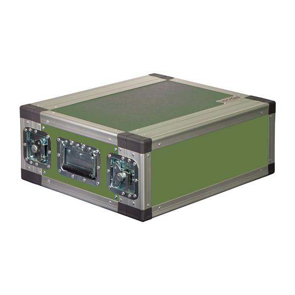 MS-Case Lite mobil konténer (19" x 4U x 30 cm, zöld)