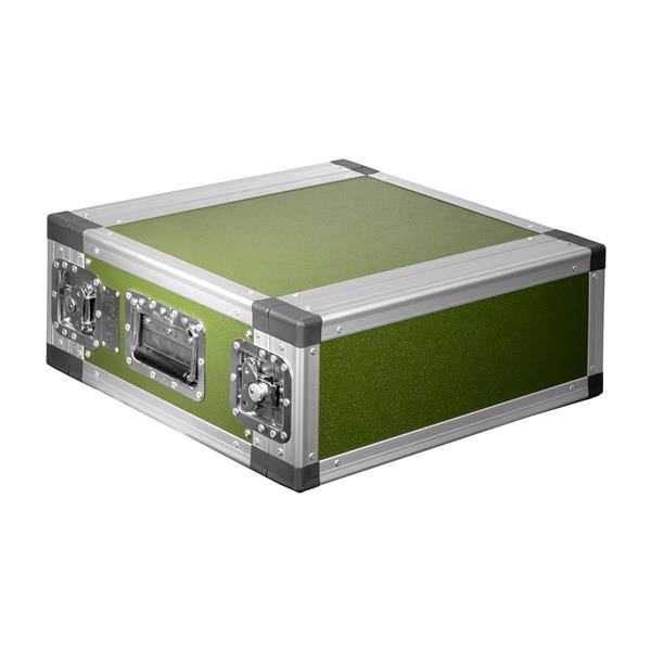 MS-Case Lite mobil konténer (19" x 4U x 35 cm, zöld)