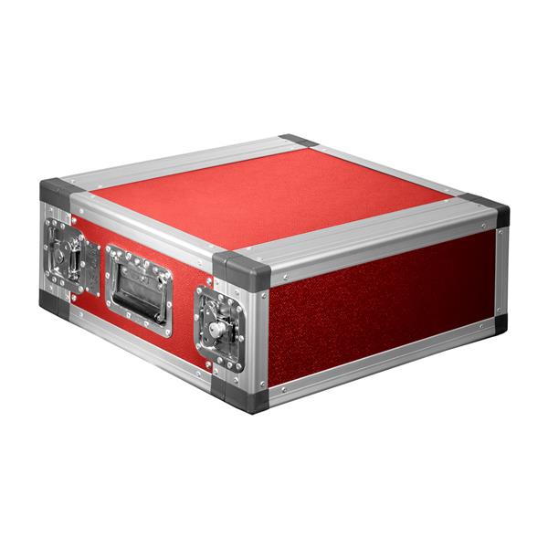 MS-Case Lite mobil konténer (19" x 4U x 40 cm, piros)