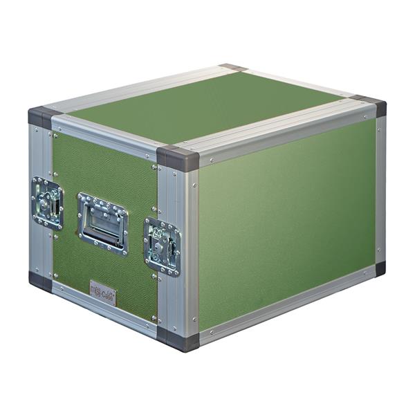 MS-Case Lite mobil konténer (19" x 8U x 35 cm, zöld)