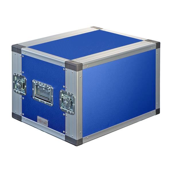 MS-Case Lite mobil konténer (19" x 8U x 40 cm, kék)